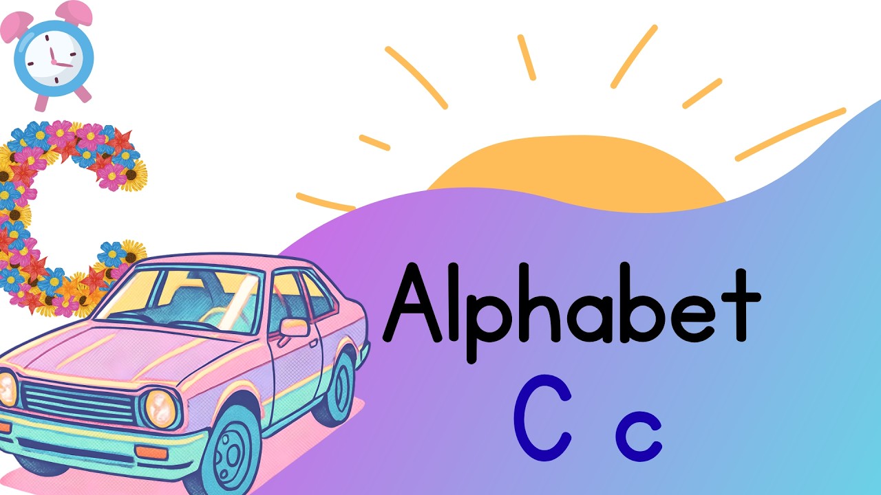 Learn Letter C  | Fun Coloring for Kids 🎨