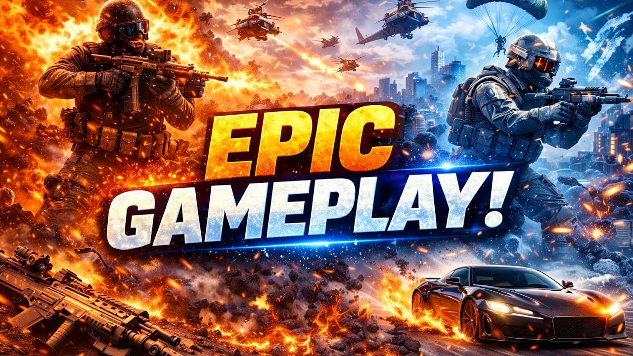 EPIC #Gameplay Battle 🔥 #Intense Action & High Speed Car Chase | Ultimate #Gaming #Experience
