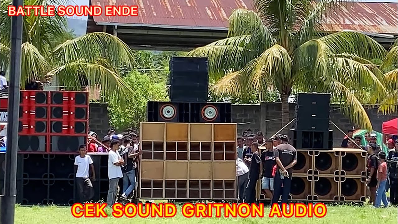 SEBELUM BATTLE DI REMEHKAN🔥 CEK SOUND GRITNON AUDIO WOLOWARU 
