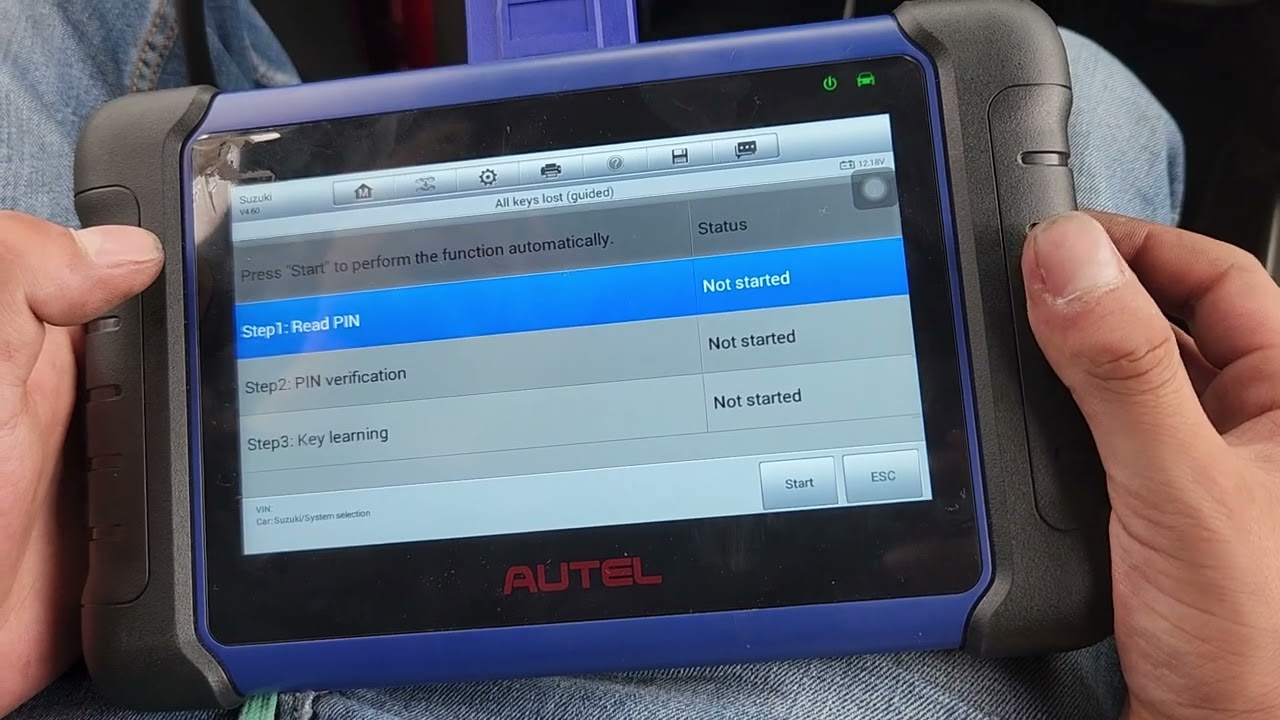 como programar llave de Suzuki ignis con autel
