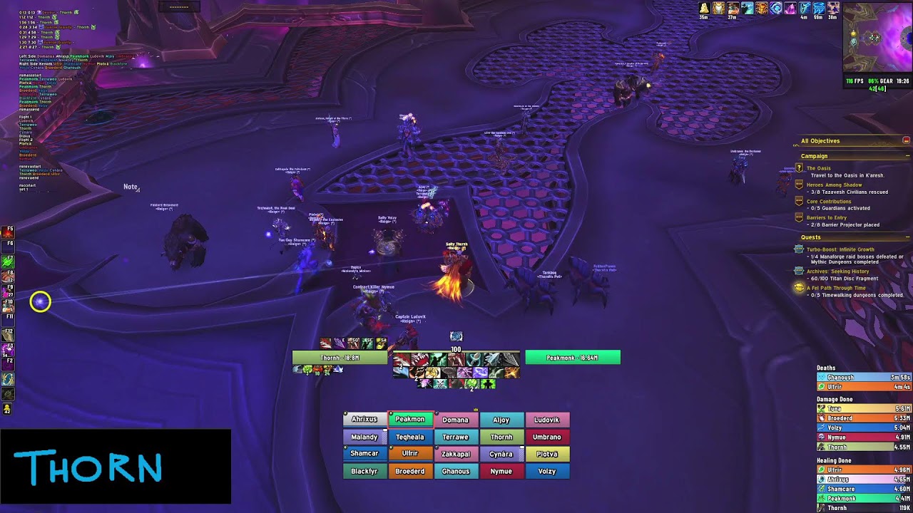 WoW - Reign - Thorn - Orb misser
