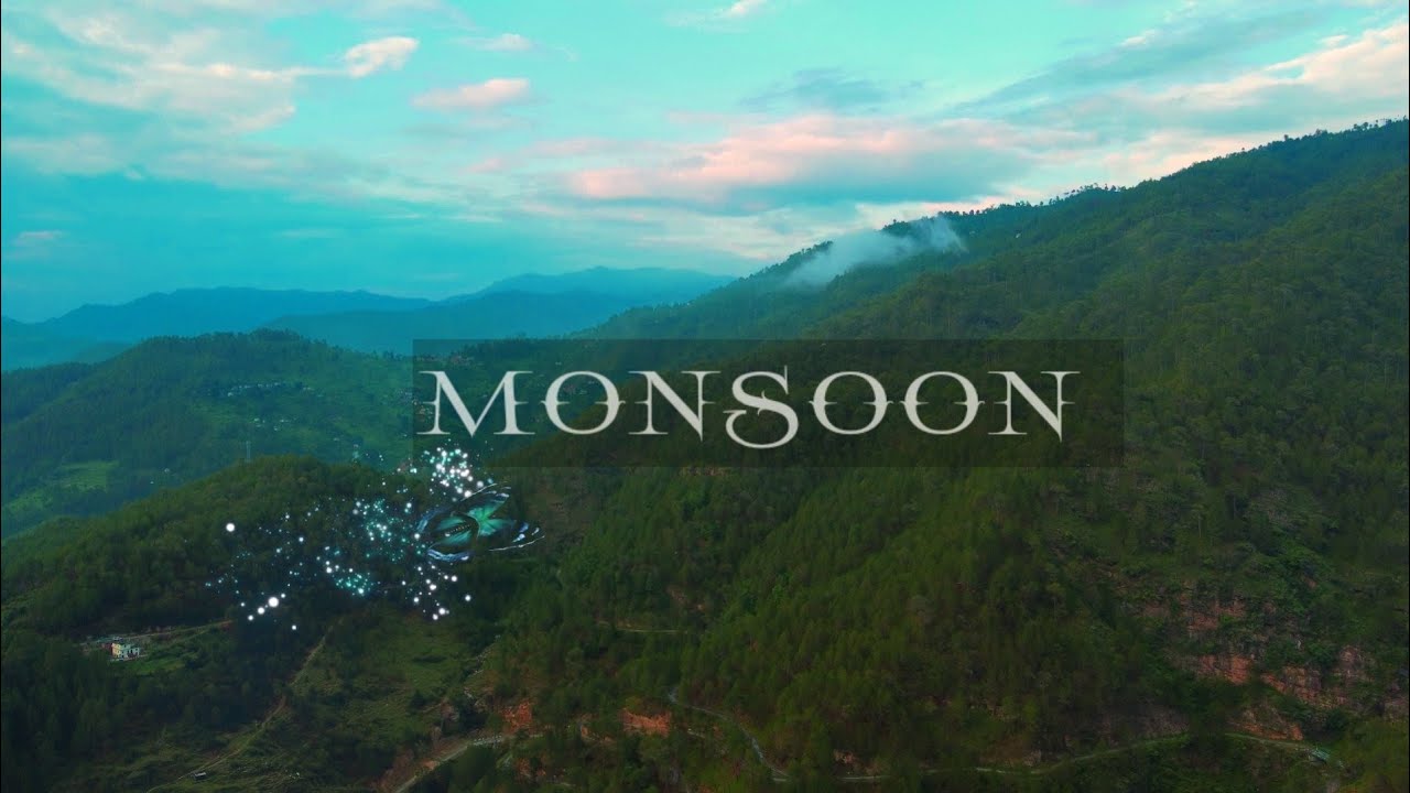 Monsoon Drone Cinematic video / DJI Mavic mini 2 Unbelievable Footage /  4k Footage #Dji #almora