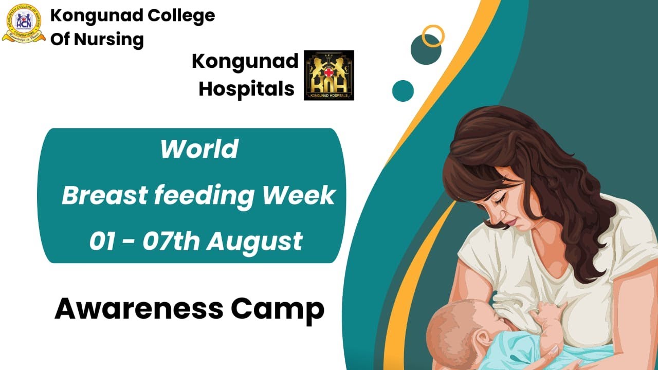 WORLD BREAST FEEDING WEEK STUDENTS AWARENESS MIME VIDEO | KONGUNADU COLLEGE OF NURSING ,COIMBATORE