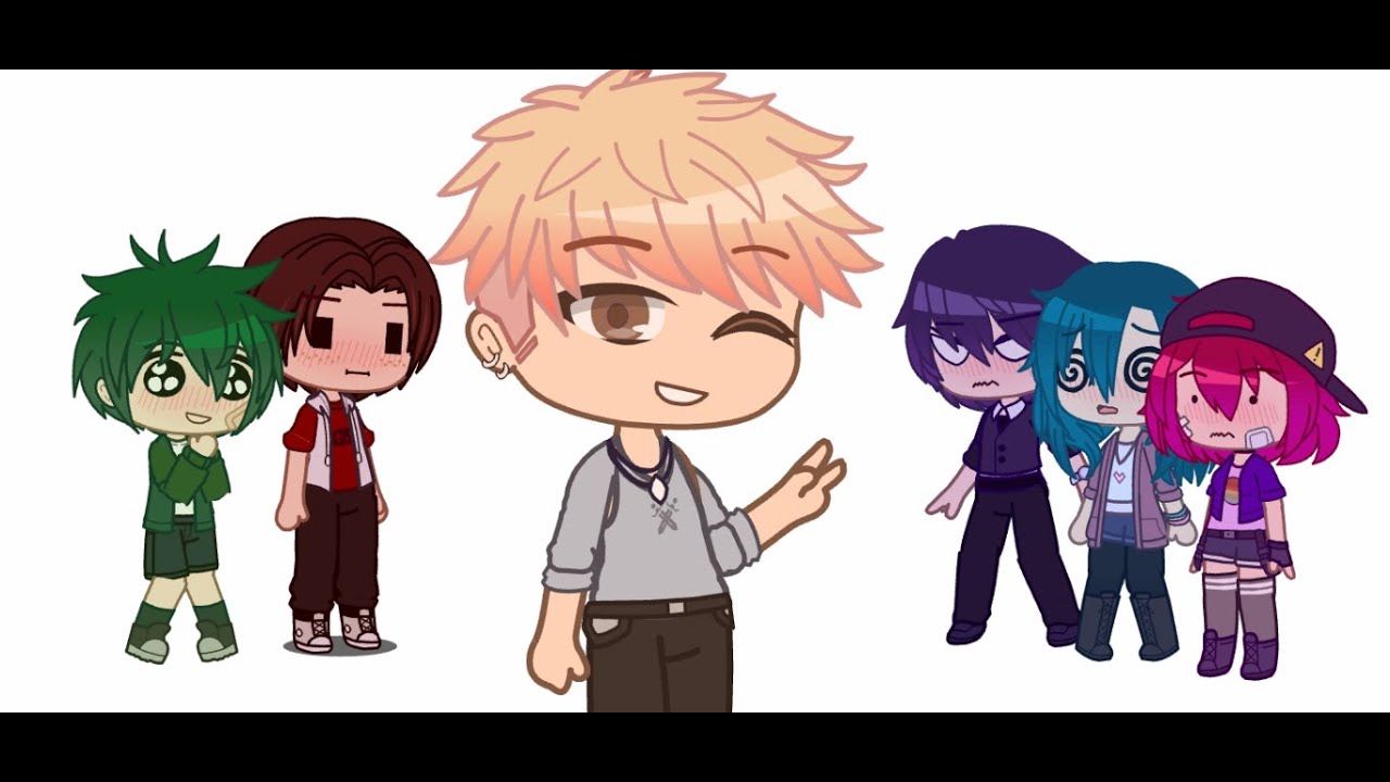 Jake wearing everyone’s hoodie 1/2 || TMF || Gacha club