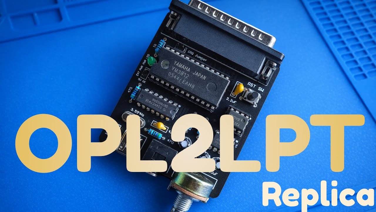 OPL2LPT Replica. Ещё раз заставим 