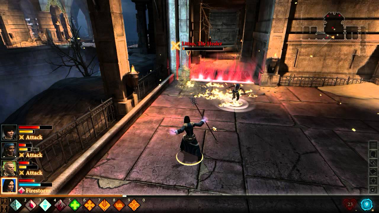 Dragon Age 2 Combat 60 fps