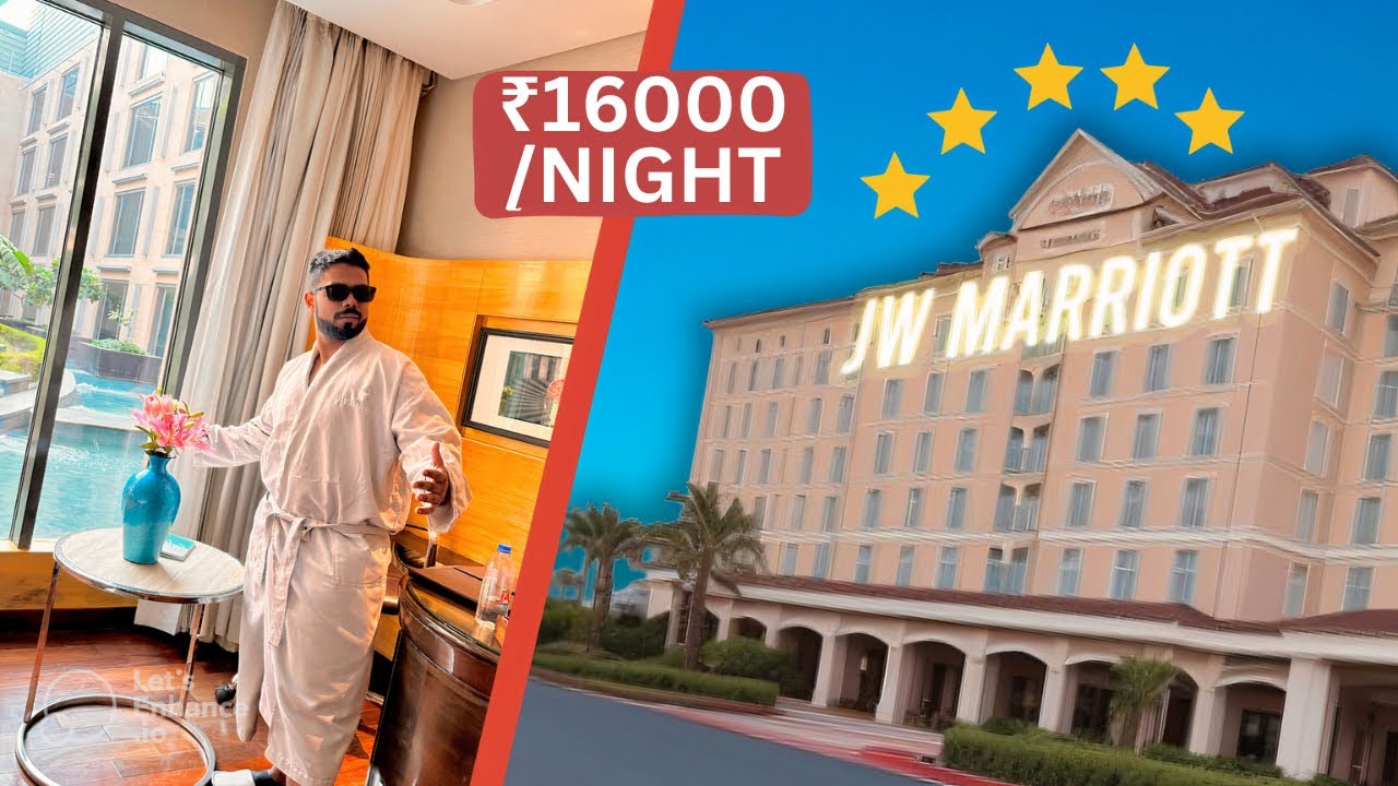 Most Luxurious stay at JW MARRIOTT CHANDIGARH | Unlimited FOOD |