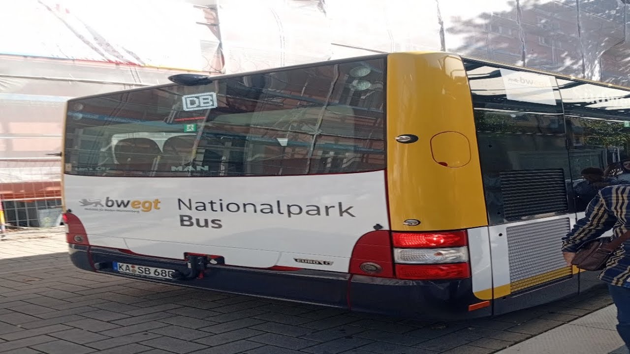 Bus Kehl ligne K5 (DB) - Man Lion's city A21 euro 6 kickdown 🔥