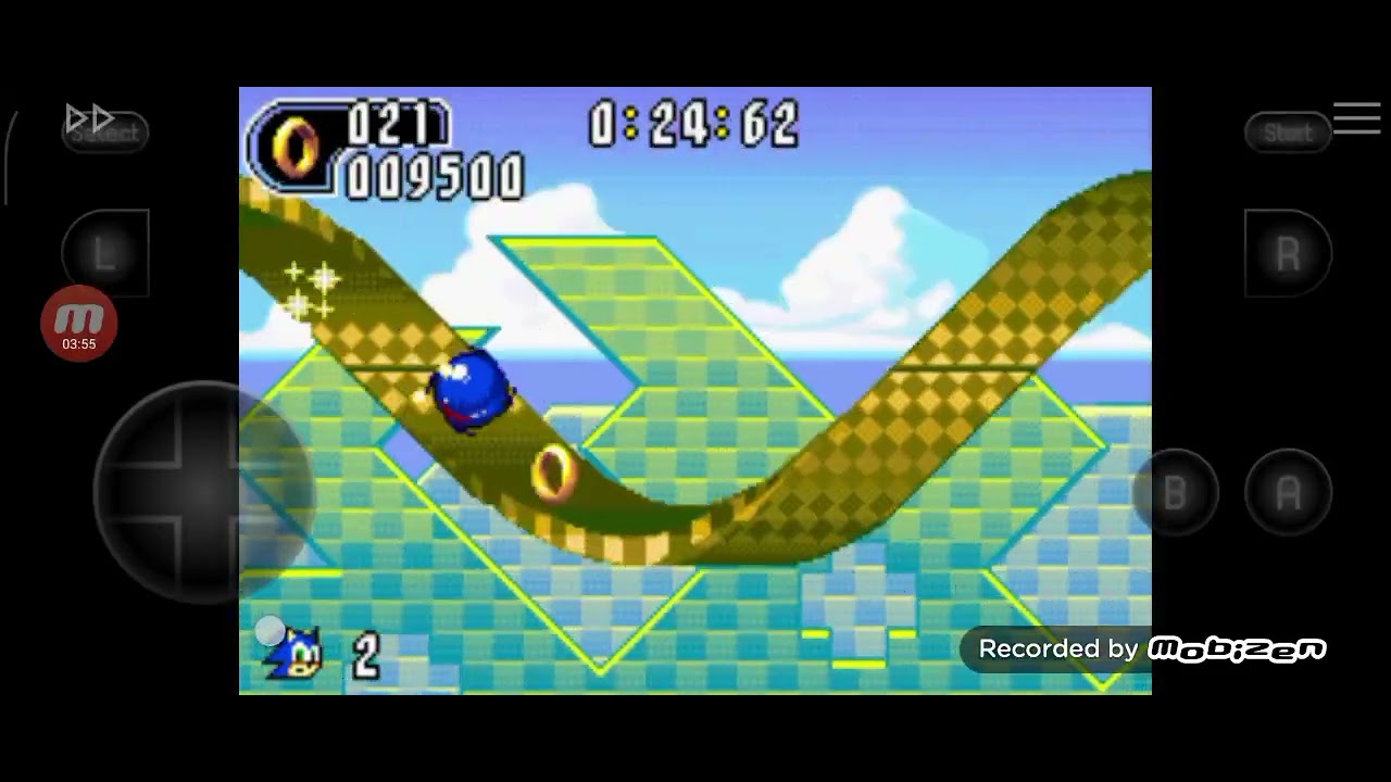 Sonic advance 2 gameplay part one