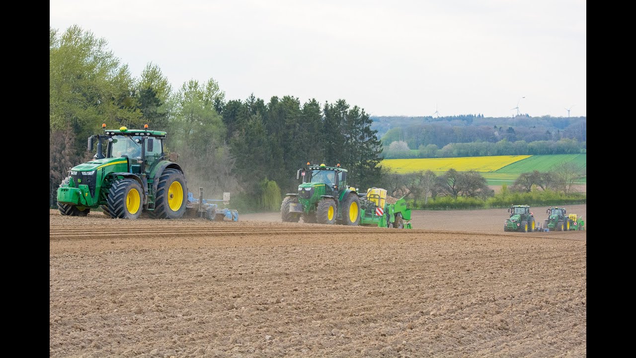 Plantation XXL | 2 x John Deere 8370 R | 2 x John Deere 6250 R | AVR Ceres 450