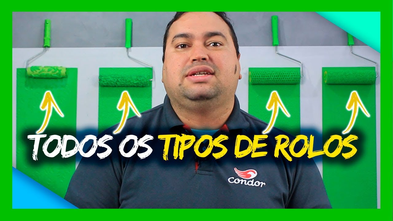 ROLOS PARA TEXTURA | OS TIPOS MAIS USADOS
