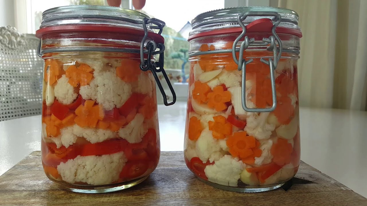 Pickled Cauliflower Recipe, Very Tasty, Crunchy and Healthy |Turn on subtitles, please