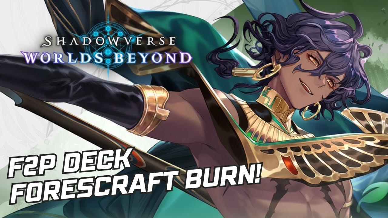 [F2P Rose Queen BURN!] Forestcraft Budget Deck Melts Face | Shadowverse: Worlds Beyond