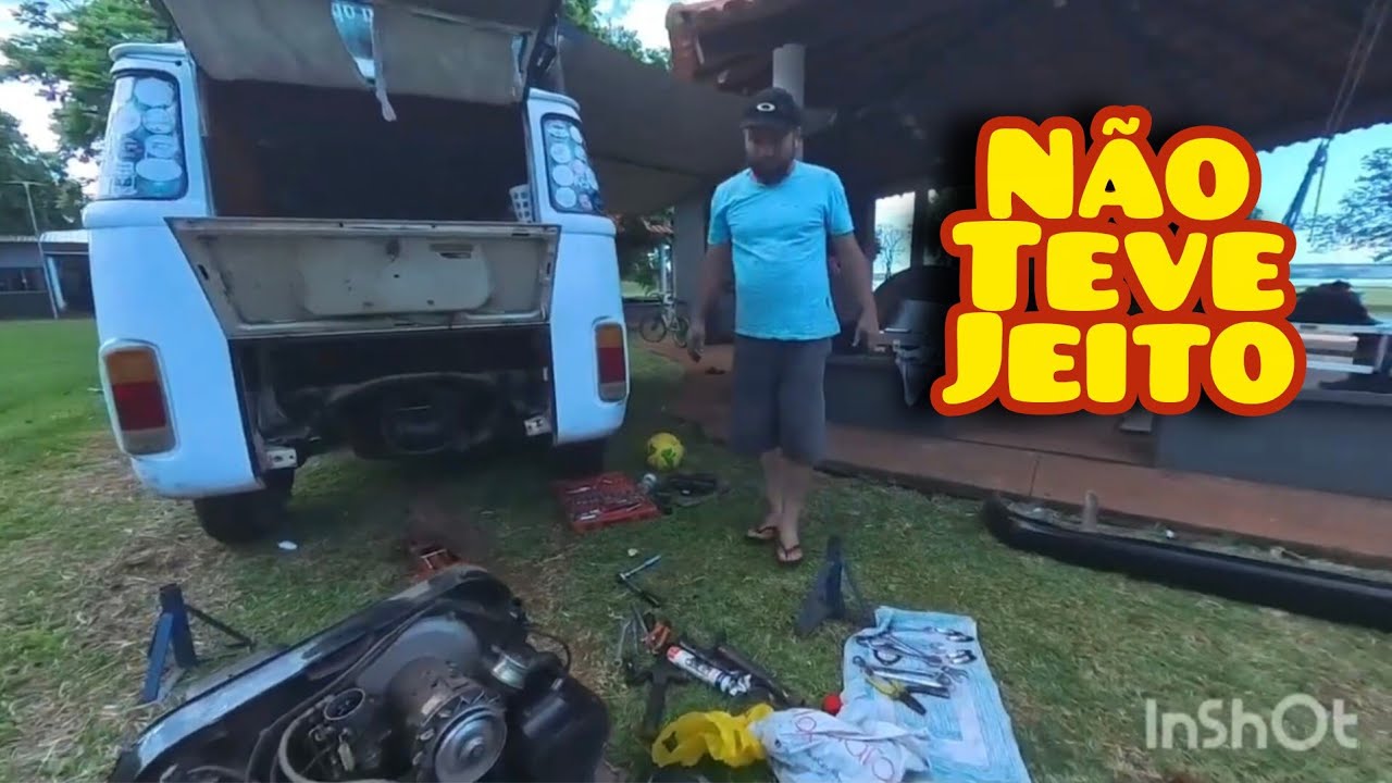 MOTOR NO CHÃO!! FOI A SOLUÇÃO PRA RESOLVER ESSE PROBLEMA 