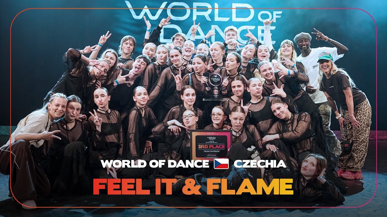 FEEL IT & FLAME | 3rd Place Team Division | World of Dance Czechia 2025 | #WODCZECHIA25