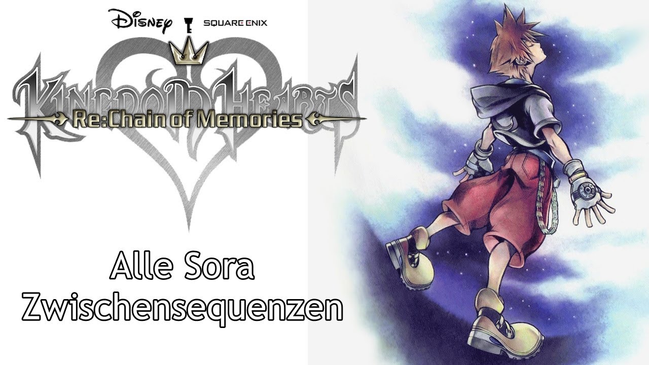 Kingdom Hearts Re: Chain of Memories: Alle Sora Zwischensequenzen[4K/Deutsch]