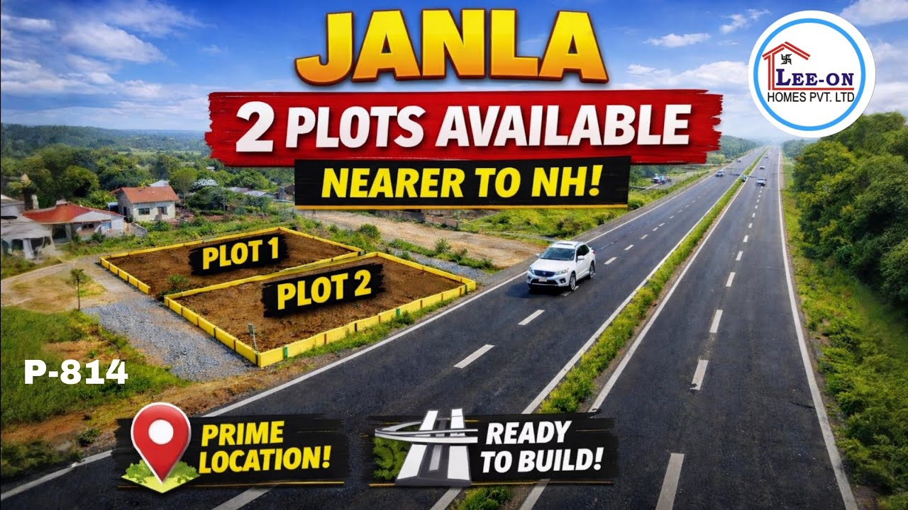 2 PLOTS FOR SALE AT JANLA || NEARER TO NH