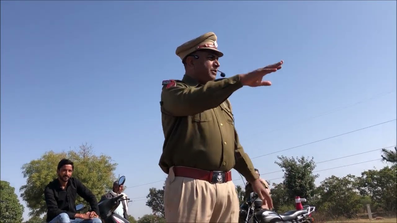 PK Mast sir Inspector Raj Police traffic - 4 || rim defence academy jaipur