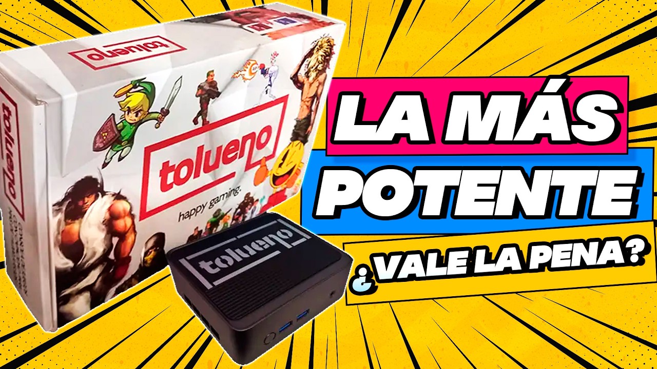 🔥¿La consola retro MÁS POTENTE de Argentina? ¿Vale la pena TOLUENO 2?🤔