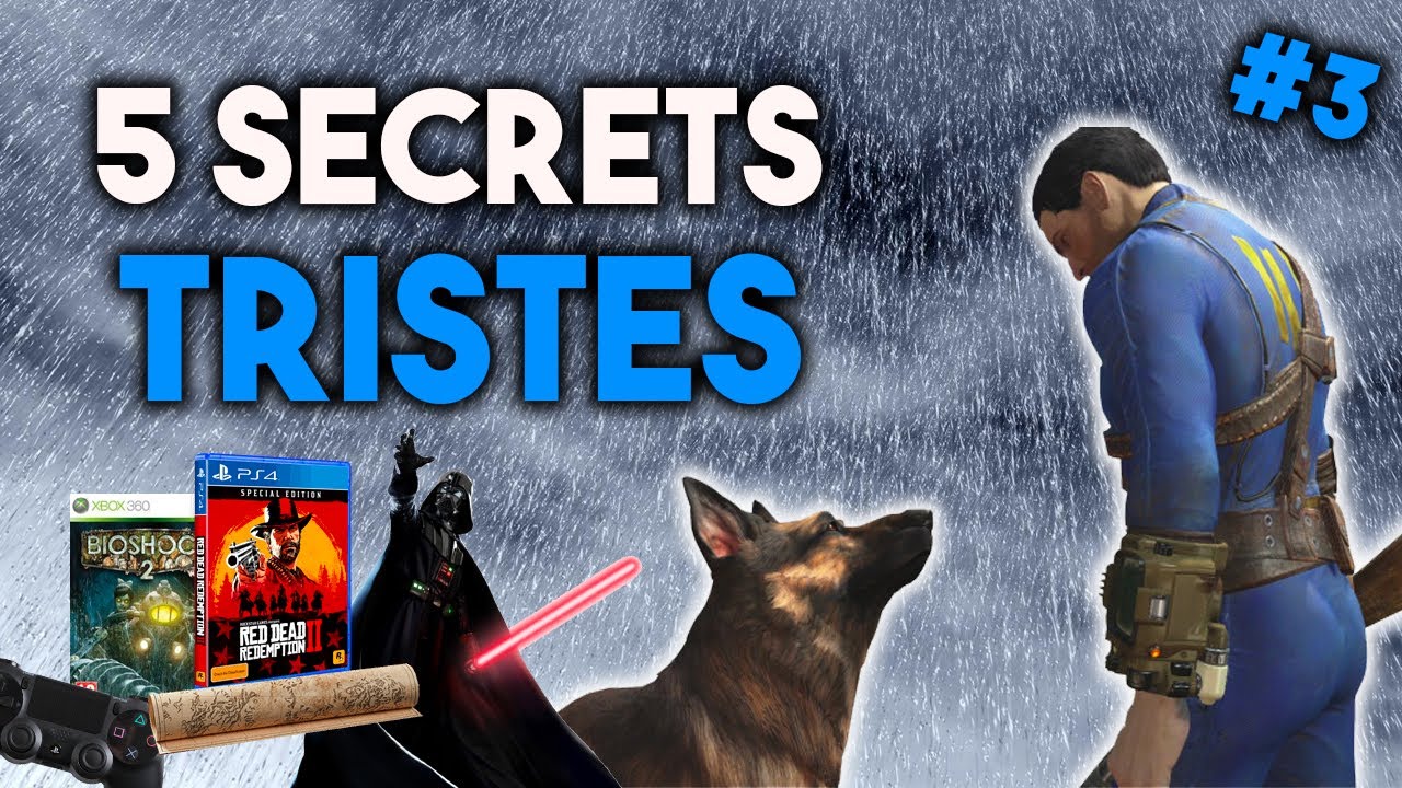 5 SECRETS LES PLUS TRISTES DU JEU VIDÉO #3