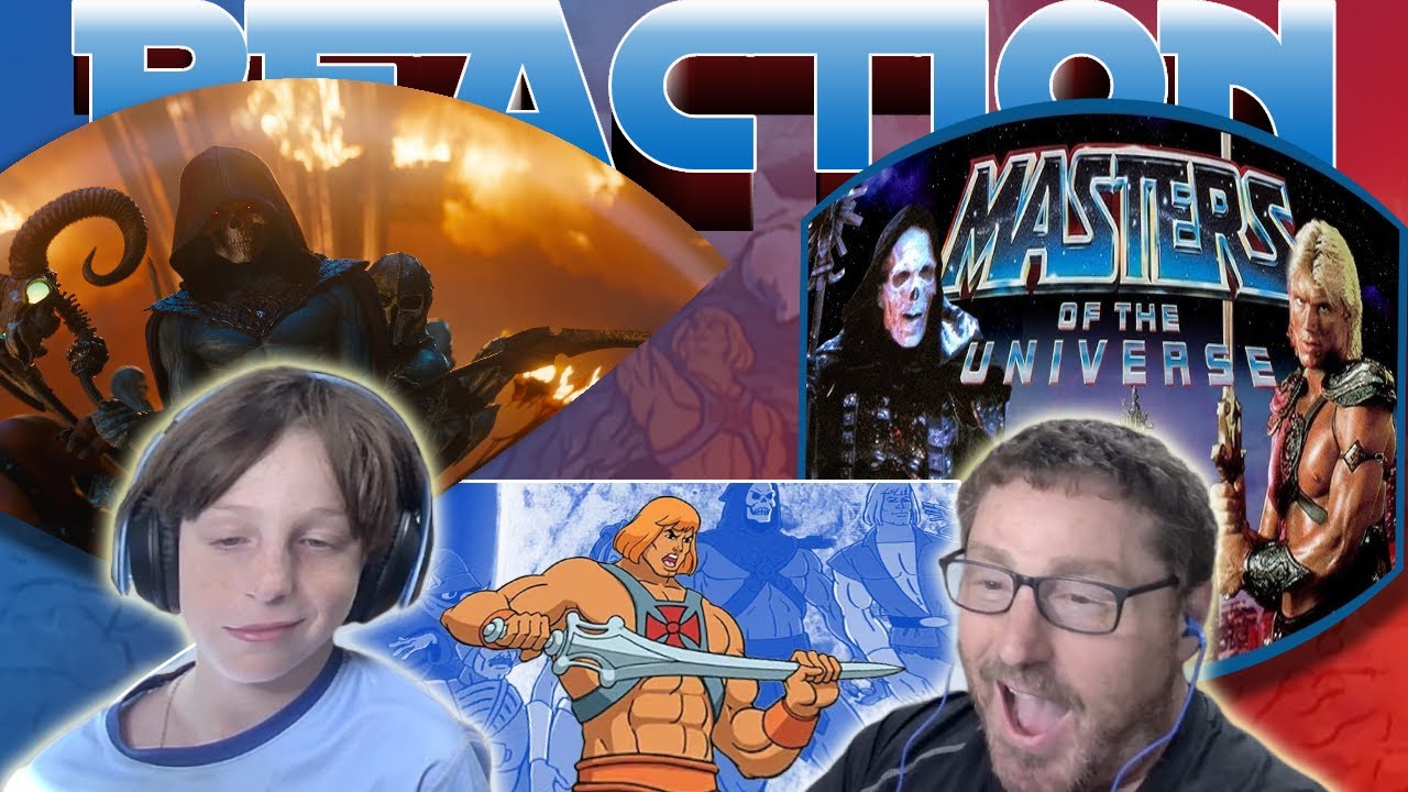 Masters Of The Universe Reaction TRIPLE FEATURE | 1983 Cartoon, 1987 Trailer, & 2026 Remake Trailer