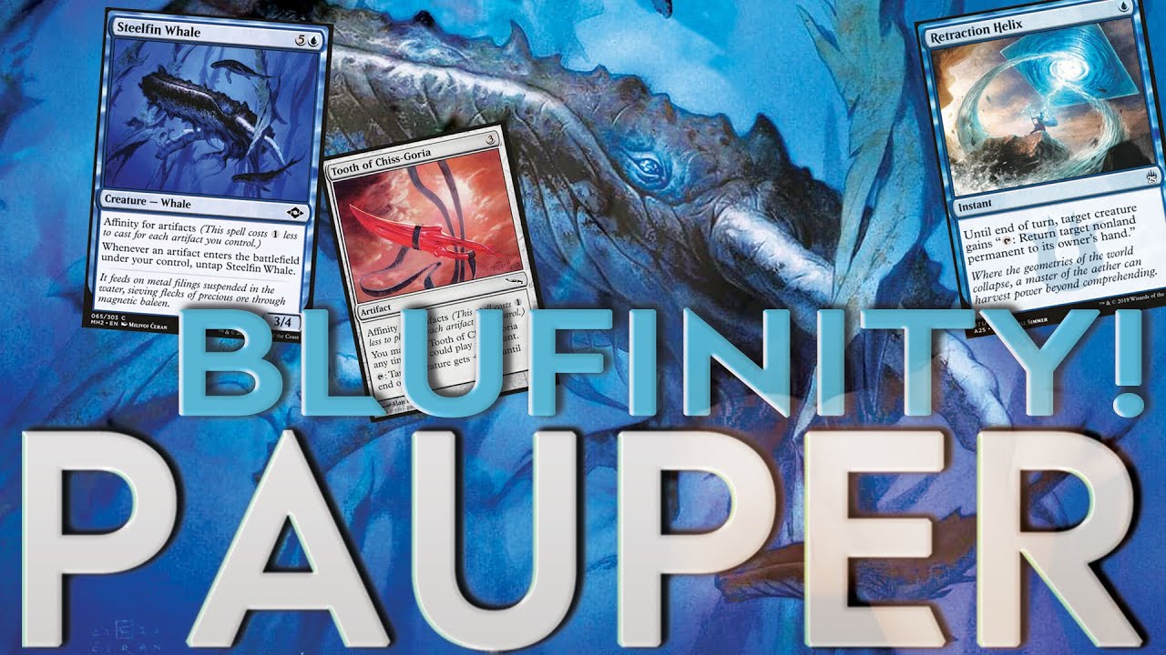Steel Fin Whale Combo - Magic: The Gathering Pauper Format | Tooth of Chiss-Goria Synergy