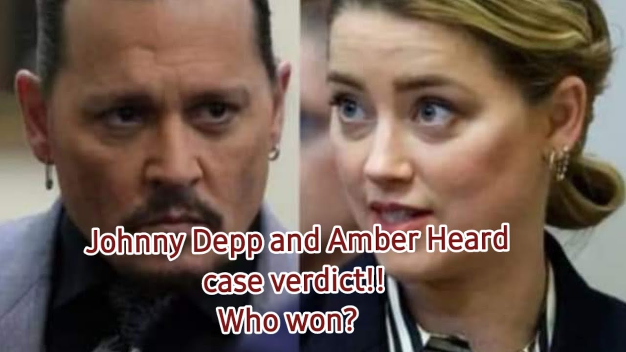 Johnny Depp and Amber Heard case verdict.