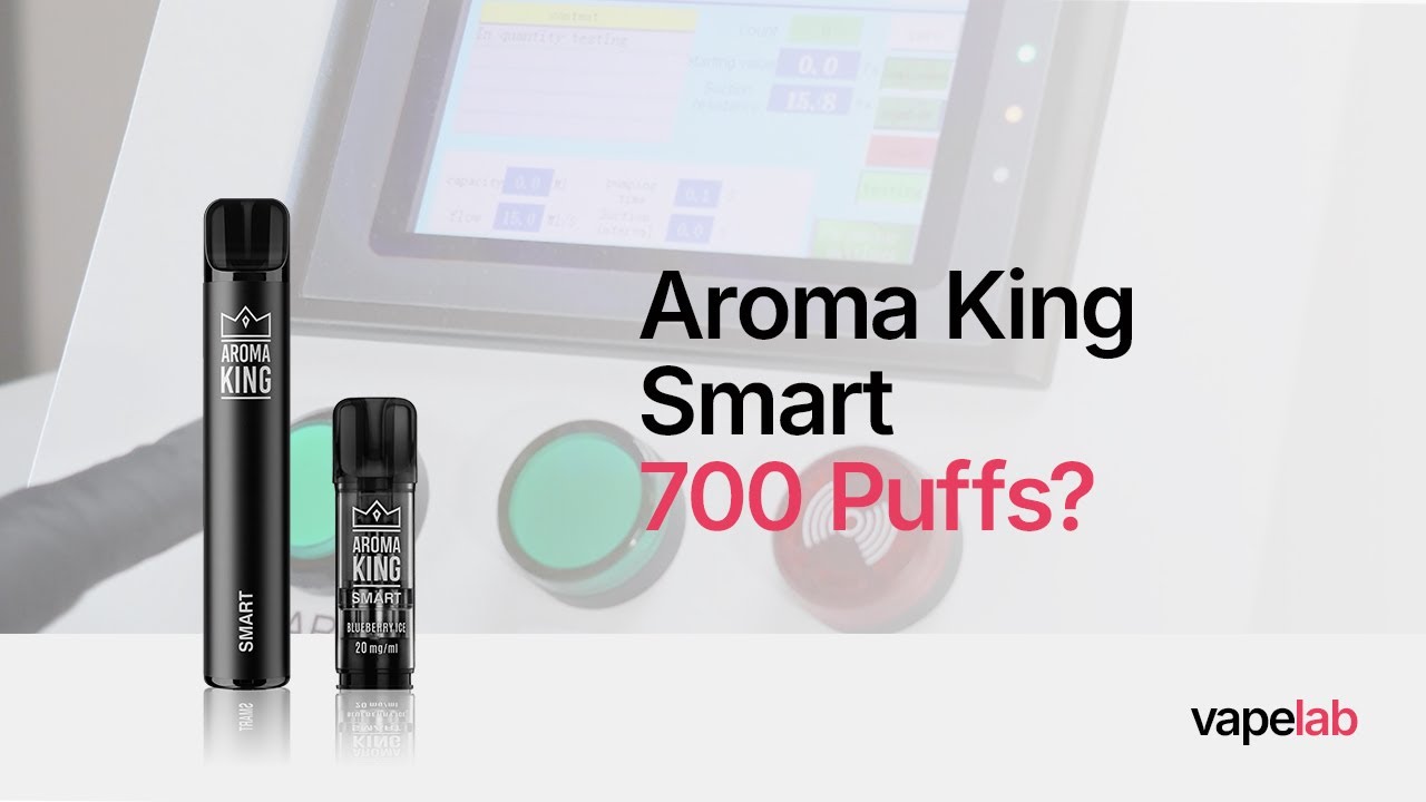 Aroma King Smart: Really 700 Puffs? (Puff Count Test)