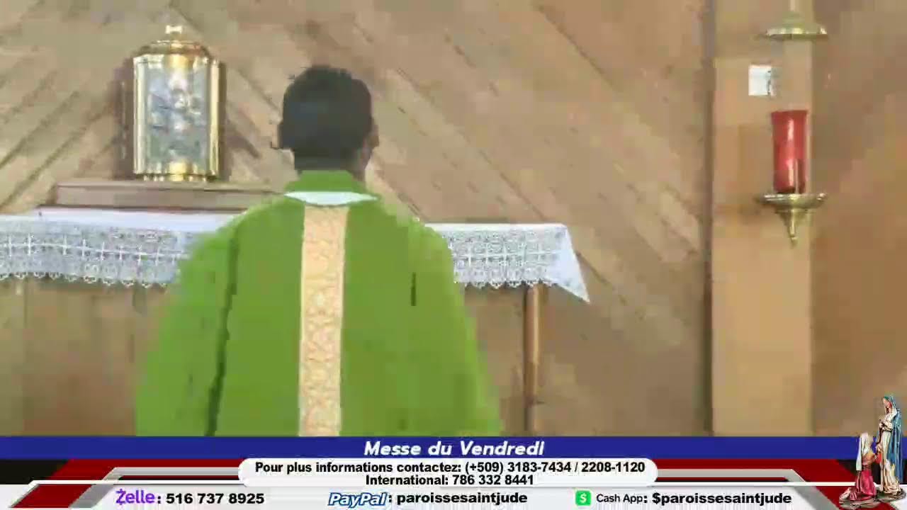Messe du Vendredi 23 Janvier 2026