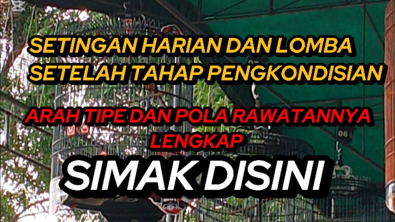 SETINGAN LENGKAP SETELAH TAHAP PENGKONDISIAN SELESAI