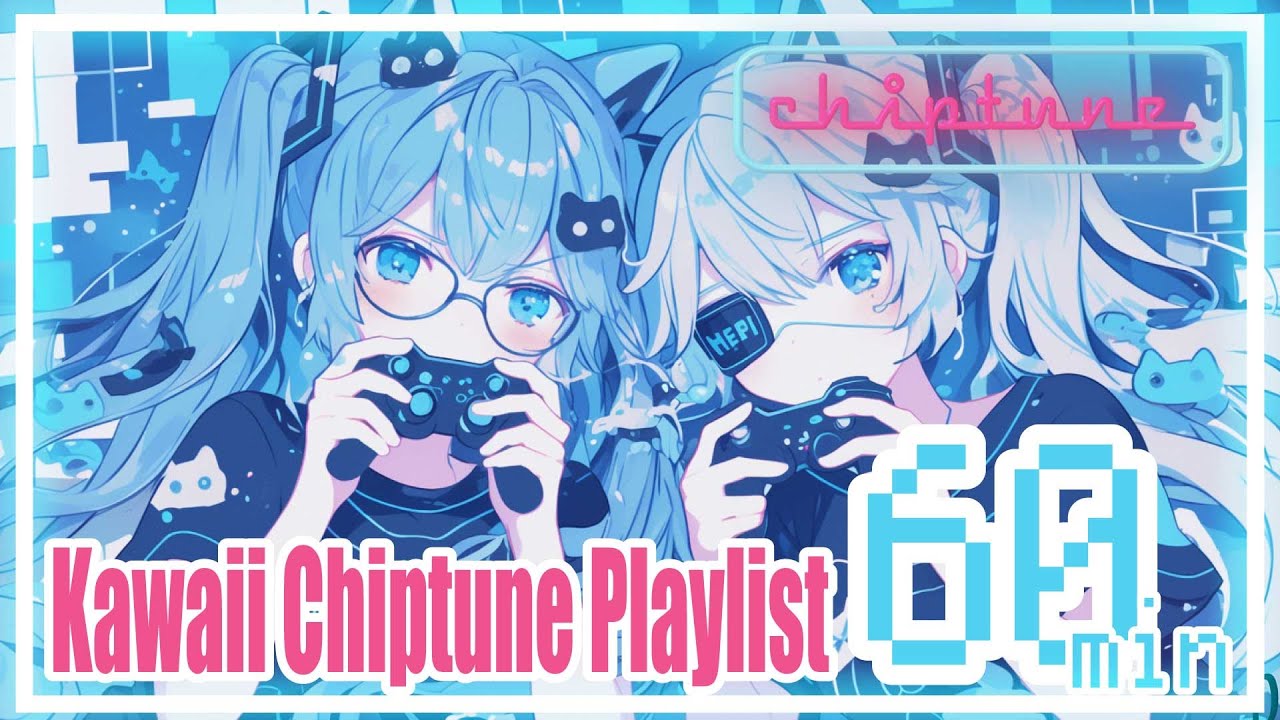[Work Music] Kawaii Chiptune Playlist &ndash; 60min to Stay Focused & Cheerful｜8-bit | Study Music
