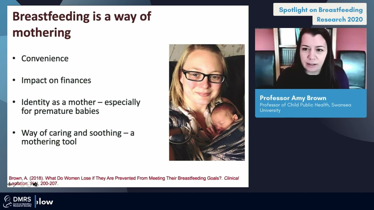Professor Amy Brown - What does breastfeeding mean to women?