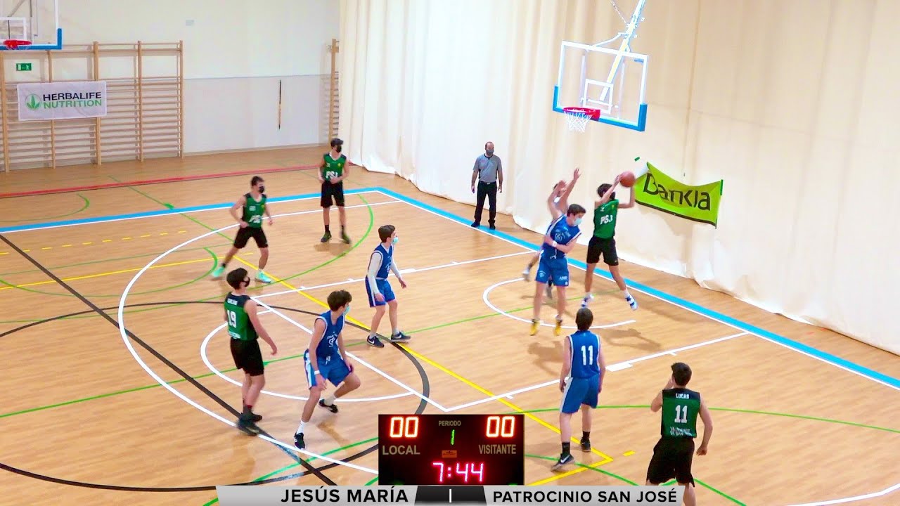 Partido condensado. Jesús María vs Patrocinio San José. Copa Colegial Madrid 2021