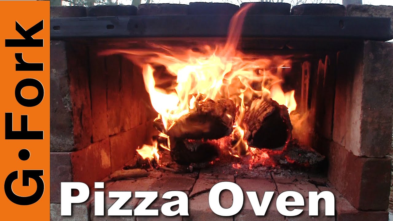 Simple Wood Fired Brick Pizza Oven - GardenFork
