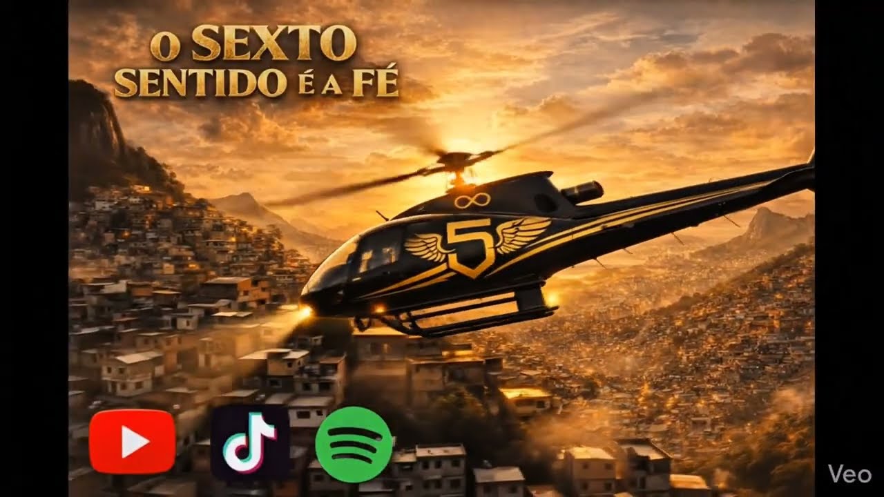 RAP HIP HOP - 2026 - A FÉ É O SEXTO SENTIDO.