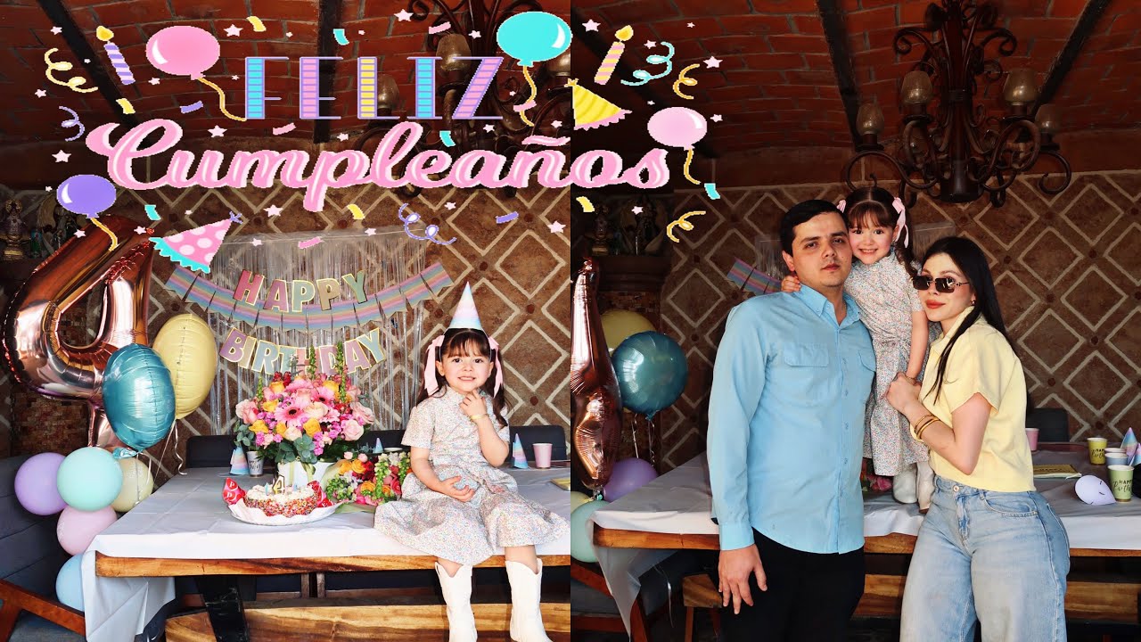 ASÍ FESTEJAMOS EL CUMPLEAÑOS DE MI HIJA ANNYA JULIA |ELKC|
