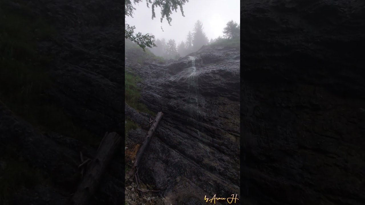 1. Wasserfall meiner Wasserfallrunde | Ammergauer Alpen 2025 #arminh #shorts #wandern