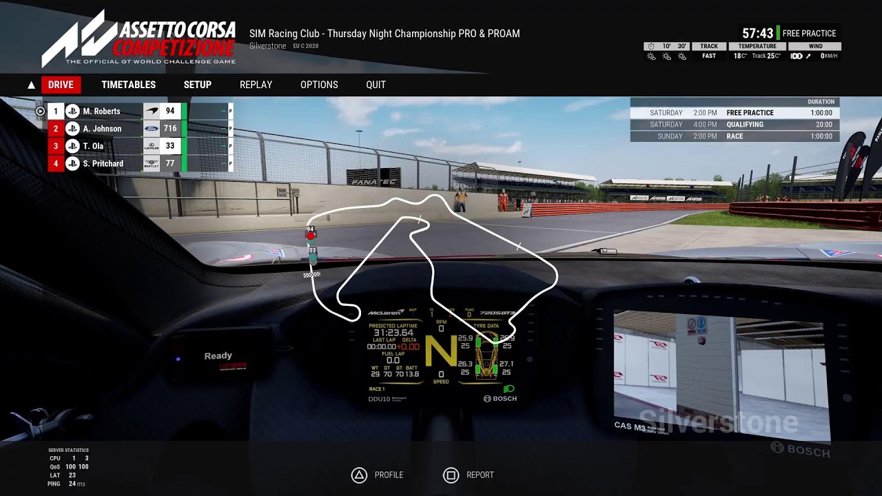 SIM Racing Club - Thursday night S7 RD 5