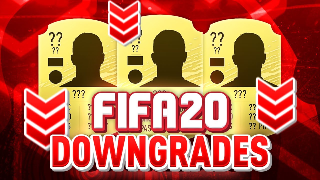 TOP 5 PLAYER RATING DOWNGRADES IN FIFA 20 ULTIMATE TEAM!
