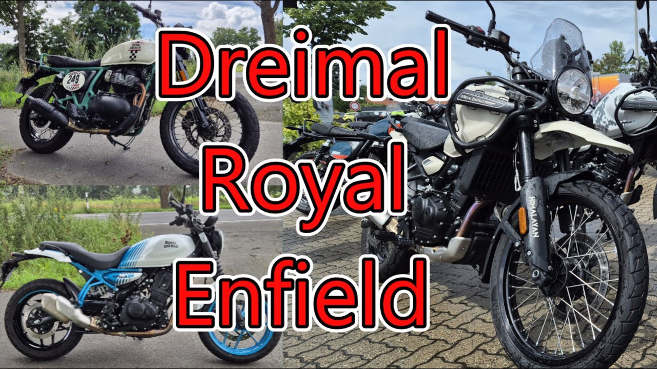 Dreimal Royal Enfield – und jede fährt anders!