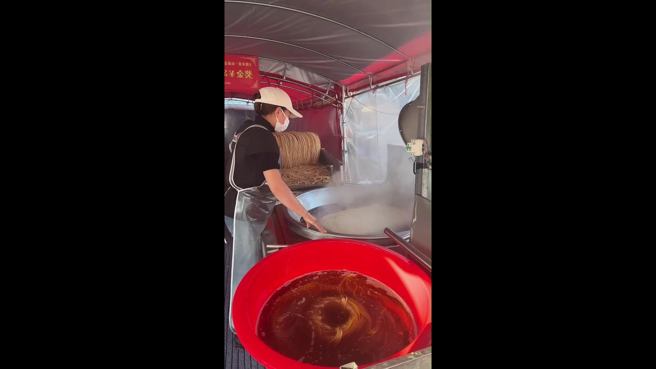 Real-Time Sanzi Production | Dough, Mold, Fry | Street Snack Performance