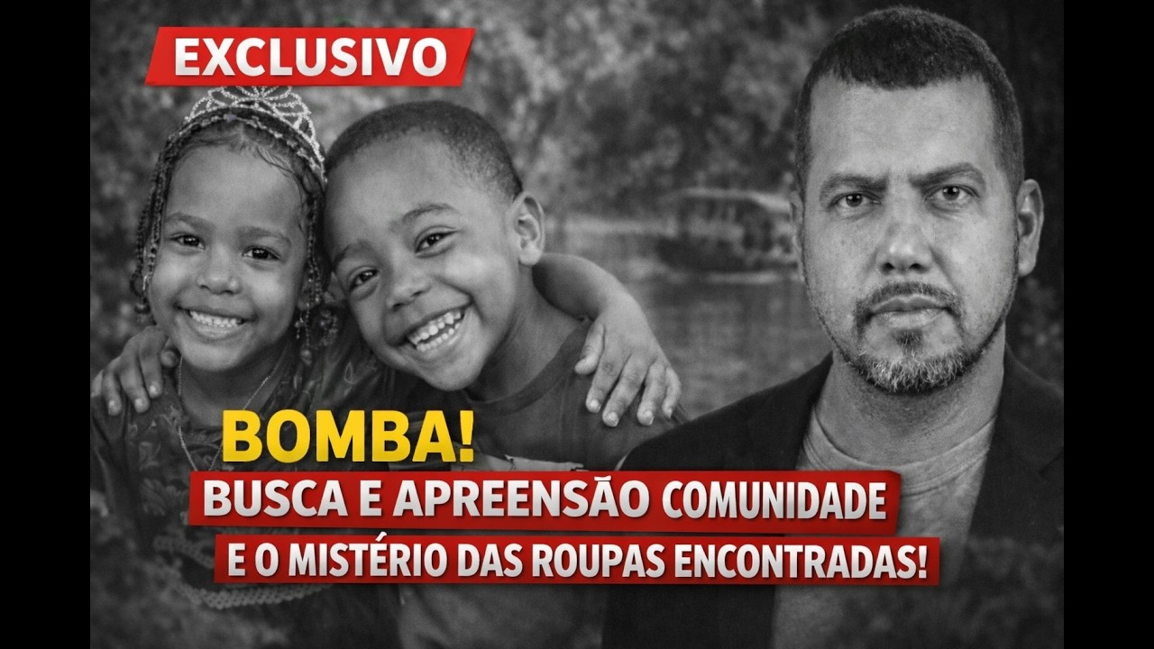 CASO DAS CRIANÇAS DE BACABAL: JORNALISTA TEM CONFIRMAÇÃO QUE ROUPAS DO KAUAN NÃO TINHAM CHEIRO DELE!