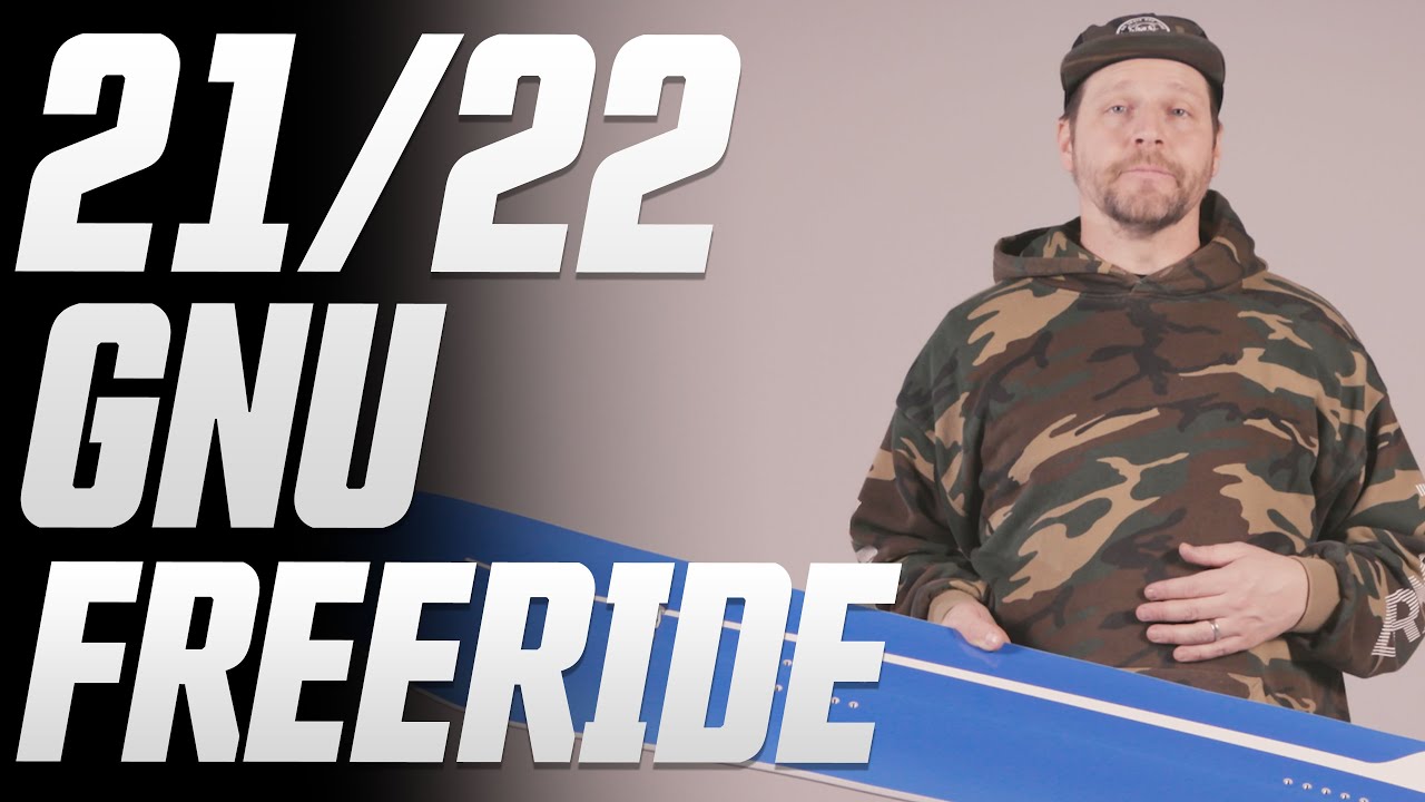 21/22 Gnu Snowboards Freeride Ladder