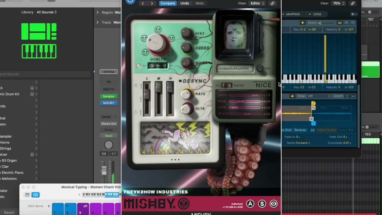 Playing with the MISHBY plugin