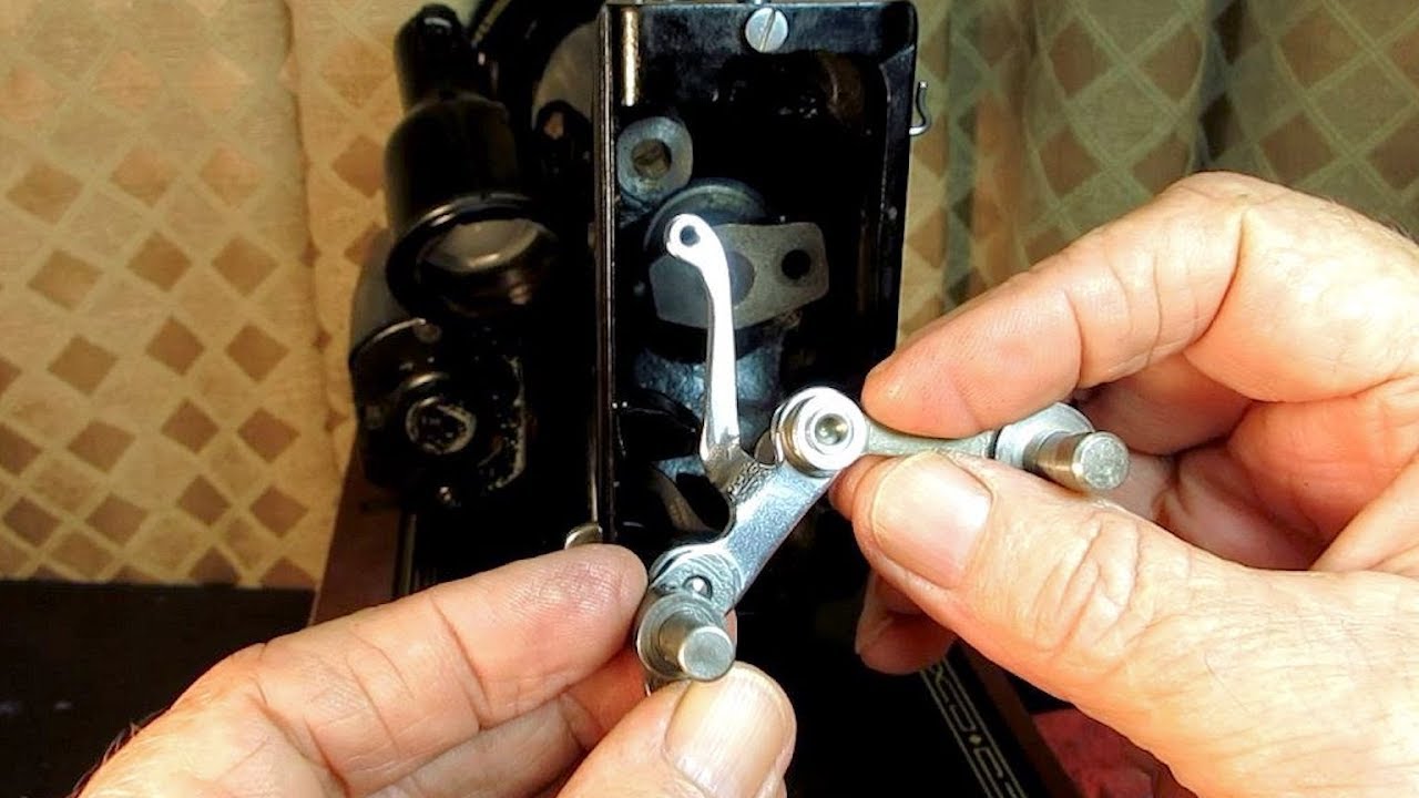 The Needle Bar and Take-Up System of a Singer Model 99K Sewing Machine