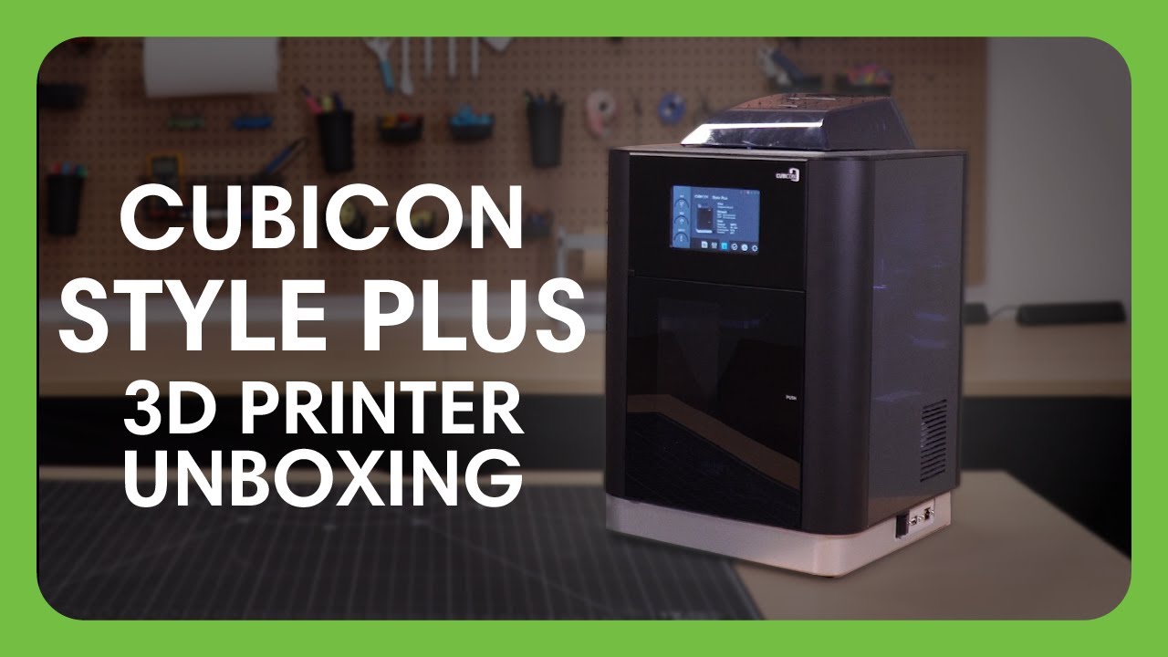 Cubicon Style Plus 3D Printer Unboxing | InkSmith