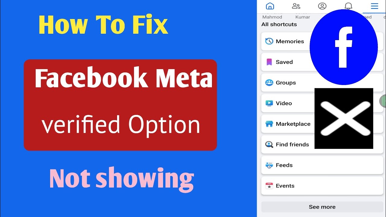 How To Fix Facebook Meta verified Option Not showing 2023|Facebook new Feature..