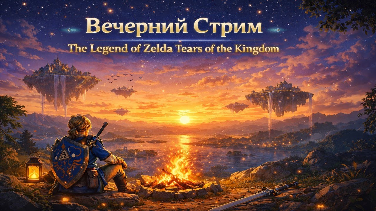 Вечерний стрим по The Legend of Zelda: Tears of the Kingdom