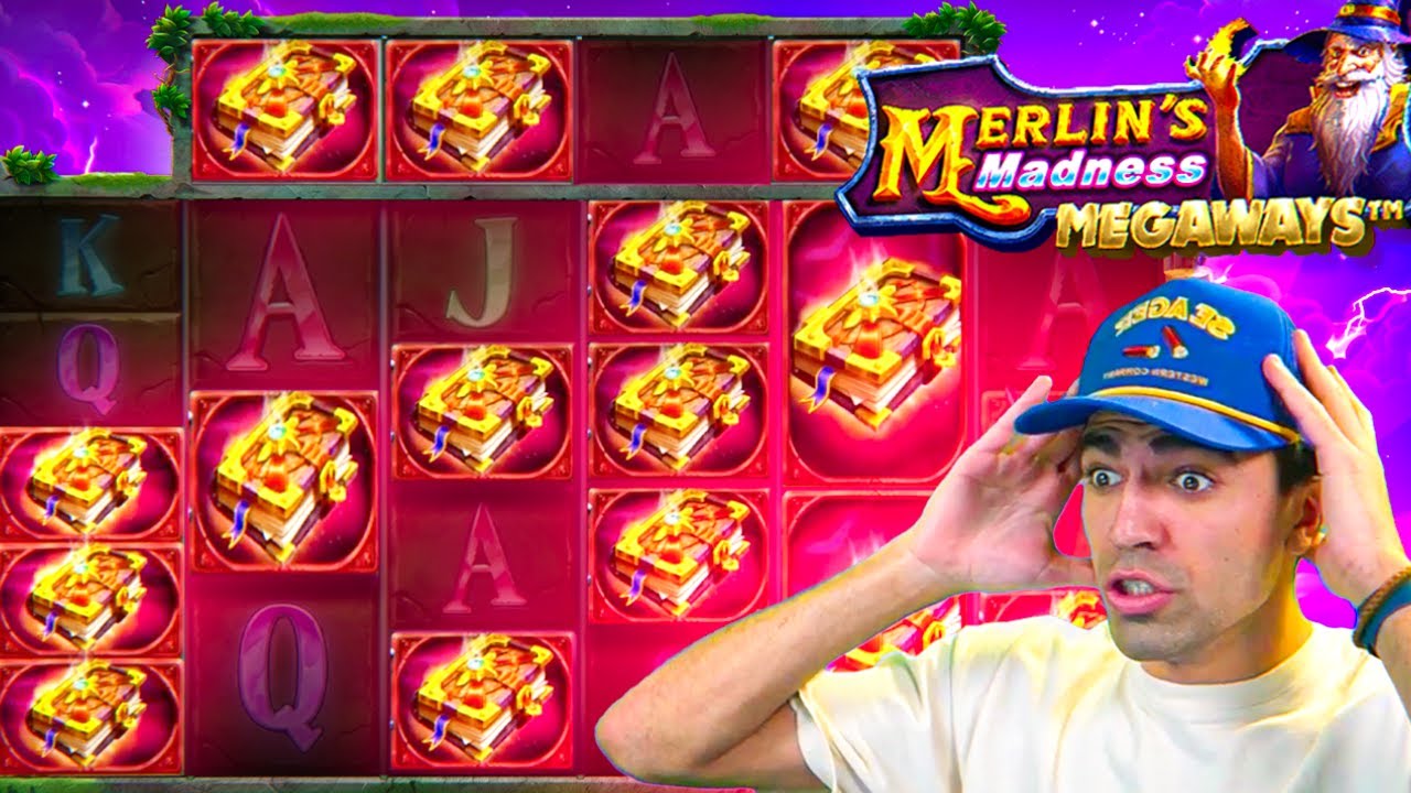 THIS NEW SLOT HAS INSANE POTENTIAL... (Merlin's Madness Megaways!)