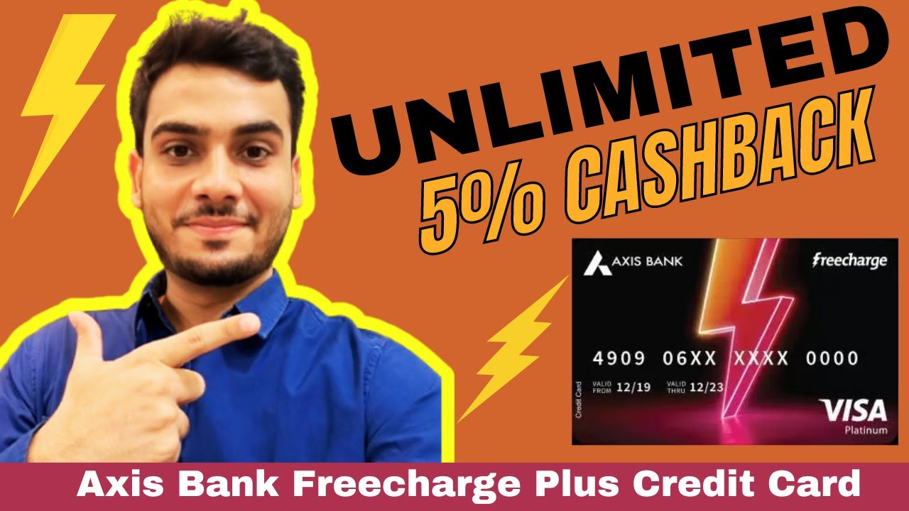 Shocking Benefits of Axis Bank Freecharge Plus Credit Card | Unlimited 5% Cashback on Utility Bill